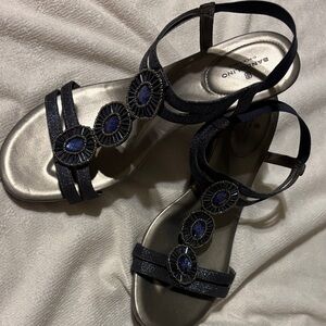Bandolino  blue Sandals with Blue Accents